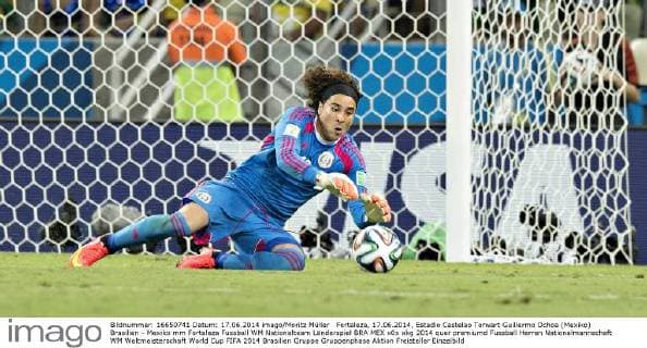 Fortaleza, 17.06.2014, Estadio Castelao Torwart Guillermo Ochoa (Mexiko) Brasilien - Mexiko mm