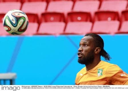 Didier Drogba during training Ivory Coast BRASILIA( x(3485)xBetoxBarata Fotoarenax  (25062)
