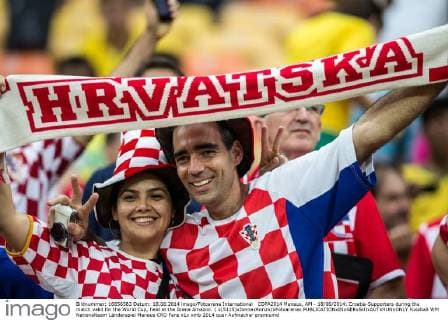 COPA2014 Manaus, AM - 18 06 2014: Croatia-Supporters during the match valid for the World Cup, held at the Arena Amazon. ( x(5115)xJonnexRorizx xFotoarenax 