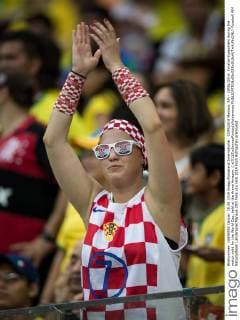 COPA2014 Manaus, AM - 18 06 2014: Croatia-Supporters during the match valid for the World Cup, held at the Arena Amazon. ( x(5115)xJonnexRorizx xFotoarenax 