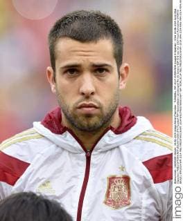 FUSSBALL WM 2014 VORRUNDE Gruppe B Spanien - Chile 18.06.2014 Jordi Alba (Spanien)