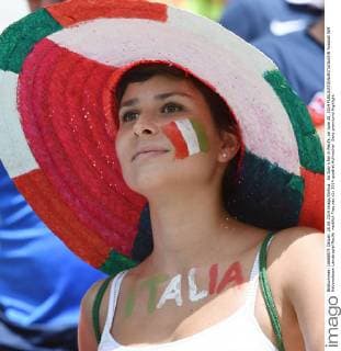 An Italy s fan in Recife, on June 20, 2014 