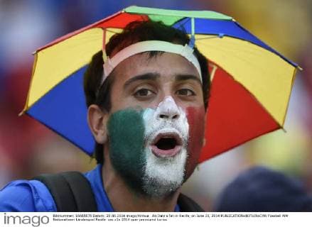 An Italy s fan in Recife, on June 20, 2014 