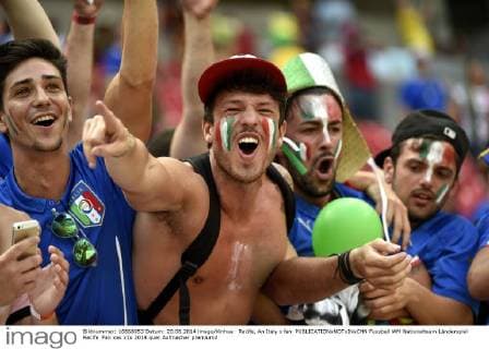 Recife, An Italy s fan 