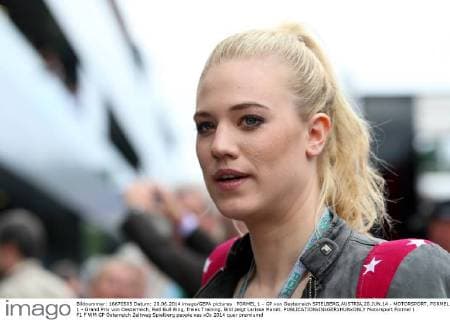 FORMEL 1 - GP von Oesterreich SPIELBERG,AUSTRIA,20.JUN.14 - MOTORSPORT, FORMEL 1 - Grand Prix von Oesterreich, Red Bull Ring, freies Training. Bild zeigt Larissa Marolt. 