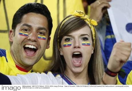 Fans of Ecuador 