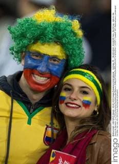 Curitiba, PR - 06 20 2014: ECUADOR fans, World Cup, held at the Arena da Baixada. ( x(725)xMarceloxMachadoxdexMelox x  (24707)