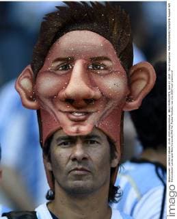 BELO HORIZONTE, June 21, 2014 - Fan of Argentina 