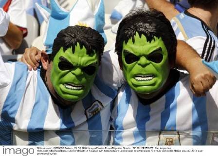 BELO HORIZONTE: Fan Argentina 