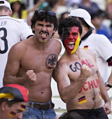Fortaleza, 21.06.2014, Estadio Castelao DFB Fans Deutschland - mm