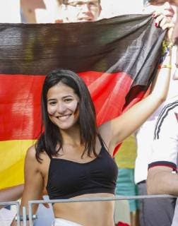 Fans DEUTSCHLAND FIFA Fussball WM Weltmeisterschaft am 21.06.2014 in FORTALEZA