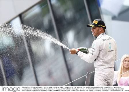Motorsports: FIA Formula One World Championship 2014, Grand Prix of Austria, 44 Lewis Hamilton (GBR, Mercedes AMG Petronas F1 Team), xHOCHxZWEIx