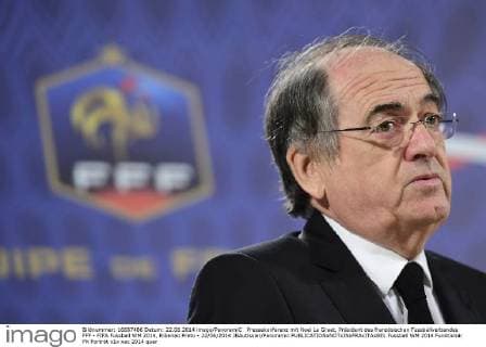 Pressekonferenz mit Noel Le Graet, Präsident des französischen Fussballverbandes FFF - FIFA Fussball WM 2014, Ribeirao Preto - 22 06 2014 JBAutissier Panoramic 