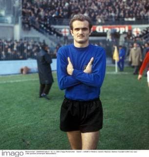 Italien - UdSSR in Mailand: Sandro Mazzola (Italien)