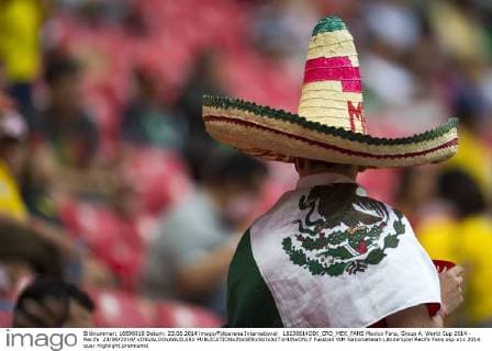 16230614DDI_CRO_MEX_FANS Mexico Fans, Group A, World Cup 2014 - Recife 23 06 2014 xOSVALDOxAGUILARx 