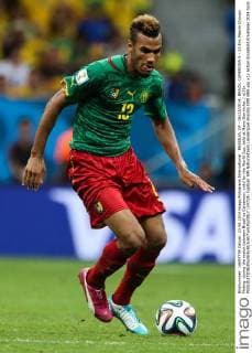 BRASILIA, DF - 06 23 2014: BRAZIL CAMEROON X - 13 Eric Maxim Choupo Moting during the match between Brazil vs Cameroon, valid for the World Cup, held at Mane Garrincha. ( x(3)x  (24719)