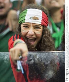 Recife, 23.06.2014, Arena Pernambuco Mexiko Fan