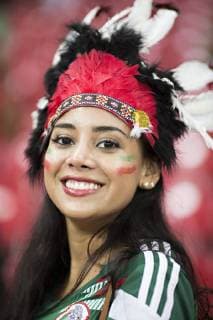Recife, 23.06.2014, Arena Pernambuco Mexiko Fan
