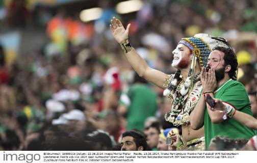 Recife, 23.06.2014, Arena Pernambuco Mexiko Fan