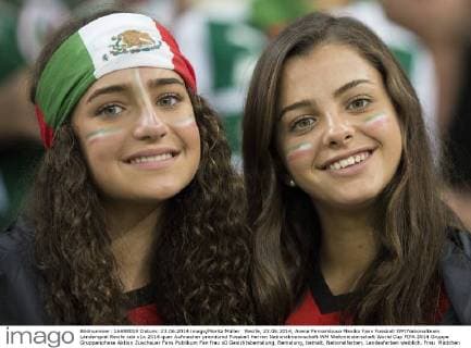 Recife, 23.06.2014, Arena Pernambuco Mexiko Fans