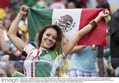 Recife, 23.06.2014, Arena Pernambuco Mexiko Fan