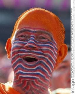 - Fanoriginal Niederlande - Streepjesman - Wouter Rexwinkel - fan of Holland during the FIFA World Cup match on June 23, 2014 at Arena de Sao Paulo in Sao Paulo. FIFA World Cup 2014 xVIxxIVx 2397053