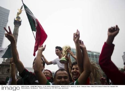 MEXICO CITY, June 23, 2014 - Mexican fans 