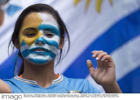 URUGUAY Fans 24 06 2014 xOSVALDOxAGUILARx 