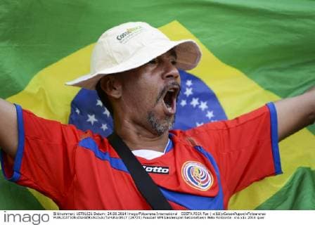 COSTA RICA Fan ( x(11)xCelsoxPupox xFotoarenax  (24720)