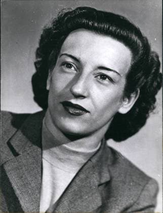 Dec. 12, 1956 - Agnes Keleti is the most succesful competitor at the Olympic Games; The Hungarian Agnes Kelety won three gold medals and one silver medal.  - ZUMAk09