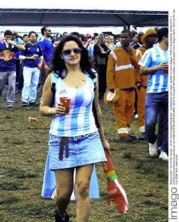 Argentinien Fans beim Fanfest in Porto Alegre. PORTO ALEGRE RS 25 06 2014. ( x(326)xCarlosxEduardoxdexQuadrosx  (25197)