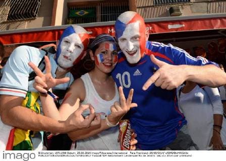 Fans Frankreich 25 06 2014 xADRIANxMACIASx 