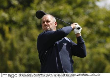 Frank Rosin (TV Sterne Koch) bei einem Abschlag 25.06.2014 --- Golfen --- BMW International Open --- ProAm Turnier, EP_JSE