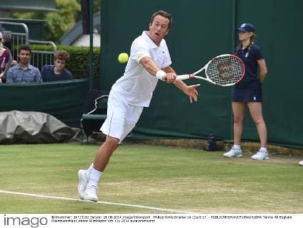 Philipp Kohlschreiber on Court 17. - 
