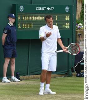 Philipp Kohlschreiber on Court 17. - 