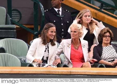 Pippa Middelton TENNIS : Wimbledon 2014 - 26 06 2014 TennisMagazine Panoramic 