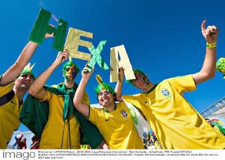 Belo Horizonte - Achtelfinale, FIFA Fussball WM 2014 - Brasilien-Fans xJORGExMARTINEZx 