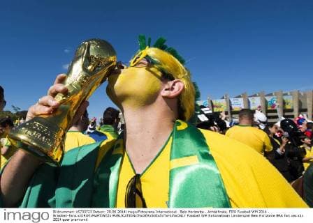 Belo Horizonte - Achtelfinale, FIFA Fussball WM 2014 - Brasilien-Fans xJORGExMARTINEZx 