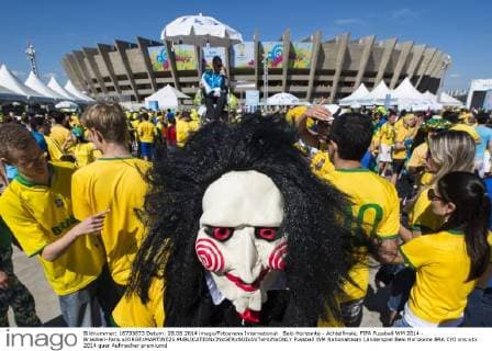 Belo Horizonte - Achtelfinale, FIFA Fussball WM 2014 - Brasilien-Fans xJORGExMARTINEZx 