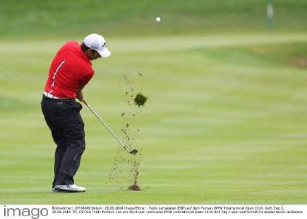 Pablo Larrazabal (ESP) auf dem Fairway BMW International Open 2014, Golf, Tag 3, 28.06.2014, EP_CKT