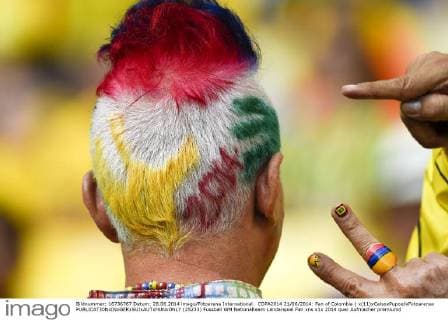 COPA2014 21 06 2014: Fan of Colombia ( x(11)xCelsoxPupox xFotoarenax  (25233)