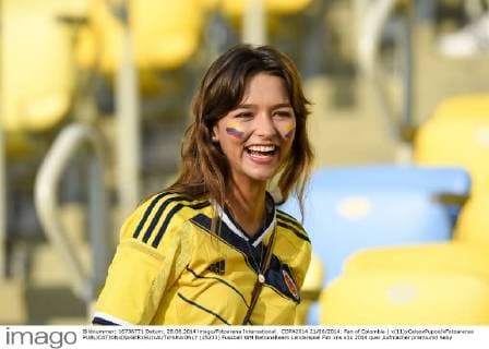 COPA2014 21 06 2014: Fan of Colombia ( x(11)xCelsoxPupox xFotoarenax  (25233)