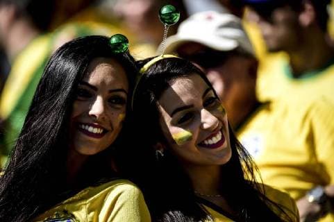 June 28, 2014 - Belo Horizonte, Minas Gerais, Brazil - Fans Brazil  - ZUMAn23
