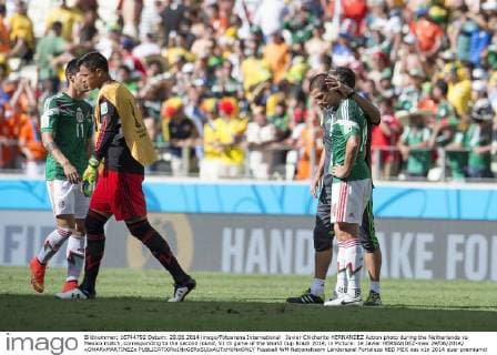 Javier Chicharito HERNANDEZ Action photo during the Netherlands vs Mexico match, corresponding to the second round, 51 th game of the World Cup Brazil 2014, in Picture: 14 Javier HERNANDEZ-mex 29 06 2014 xOMARxMARTINEZx 