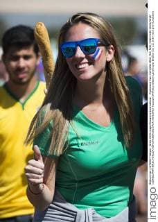 Franklreich Fans 018300614RDI_FRA_NGA_FANS FANS 30 06 2014 xJORGExMARTINEZx 