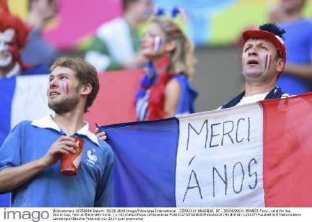 COPA2014 BRASILIA, DF - 30 06 2014: FRANCE Fans , valid for the World Cup, held at Mane Garrincha. ( x(11)xCelsoxPupox xFotoarenax  (25237)