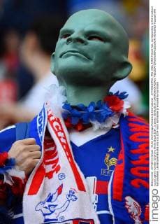 077300614RDI_FRA_NGA_FANS French Fan, corresponding to the knockout round, game number 53 of the World Brazil 2014, in photo 30 06 2014 xADRIANxMACIASx 