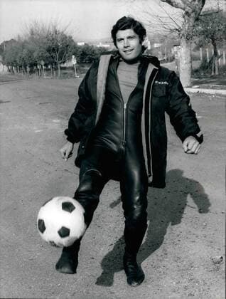 Feb. 29, 2012 - The Well known world champion of motor-cycling Giacomo AGOSTINI, 27, is trying at Rome autodrome of Vallelungs the new prototype of the 500 cc MV Augusts, THE FIRM THAT aGESTINI DRIVE DURING THE YEAR.  - ZUMAk09