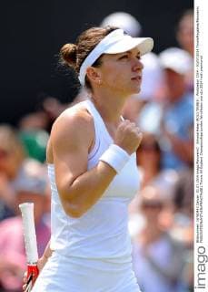 Simona Halep (ROU) TENNIS : Wimbledon 2014 - 01 07 2014 TennisMagazine Panoramic 