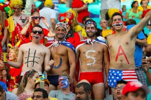 USA fans 